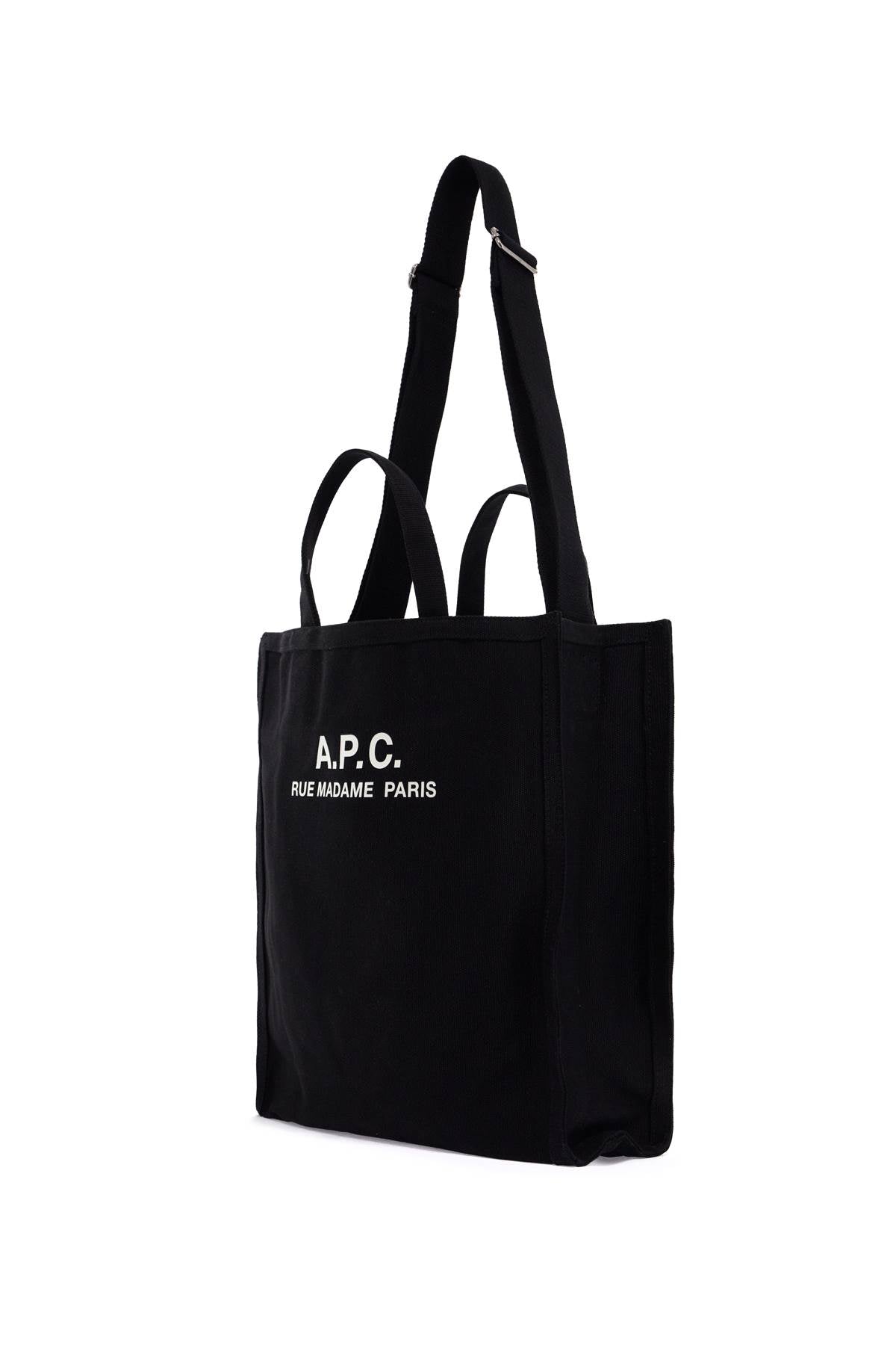 Récupération Canvas Shopping Bag  - Black