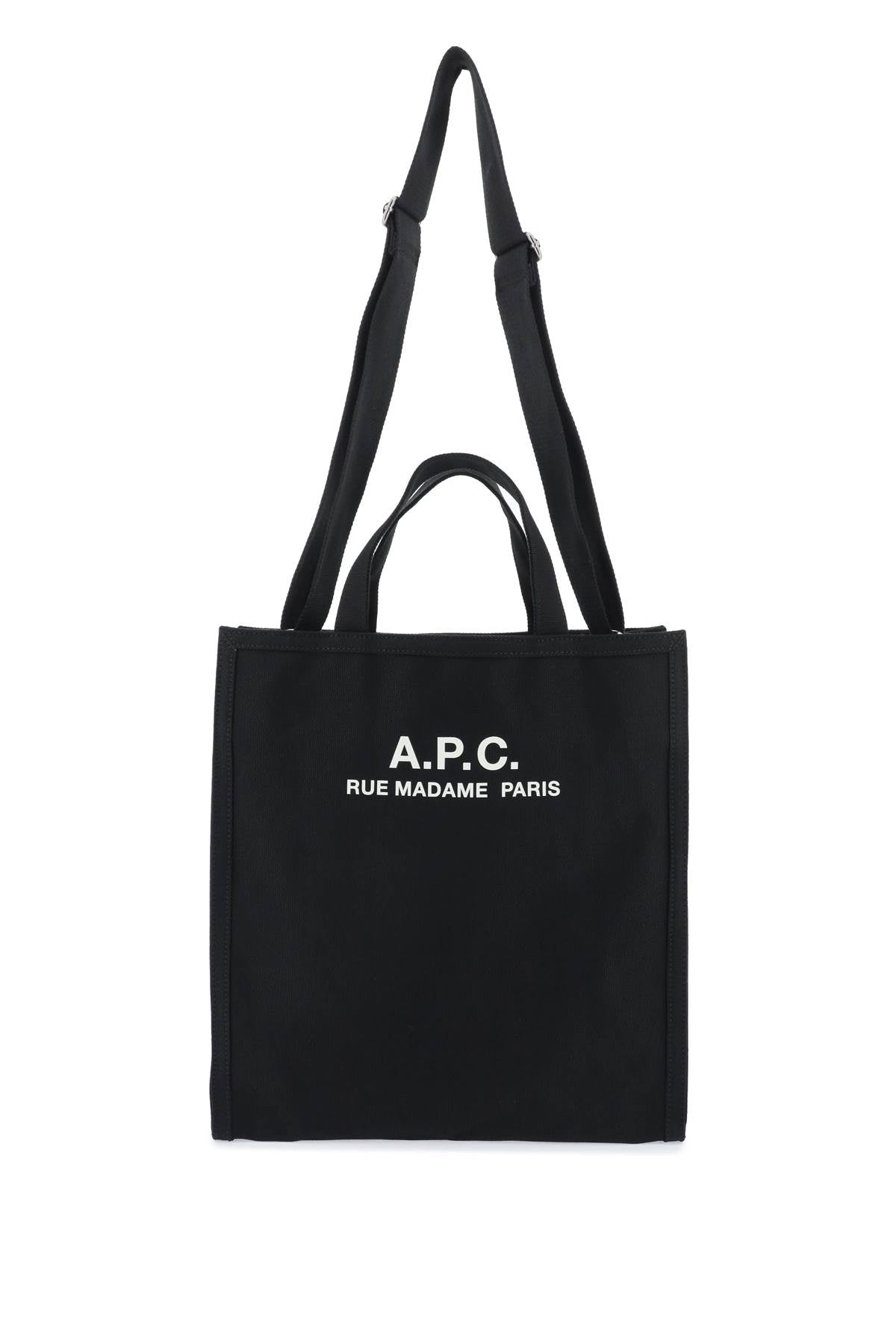 Récupération Canvas Shopping Bag  - Black