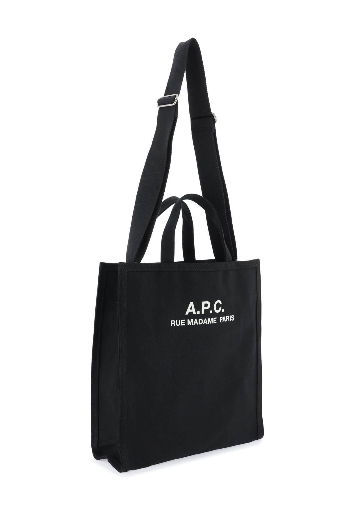 Récupération Canvas Shopping Bag  - Black