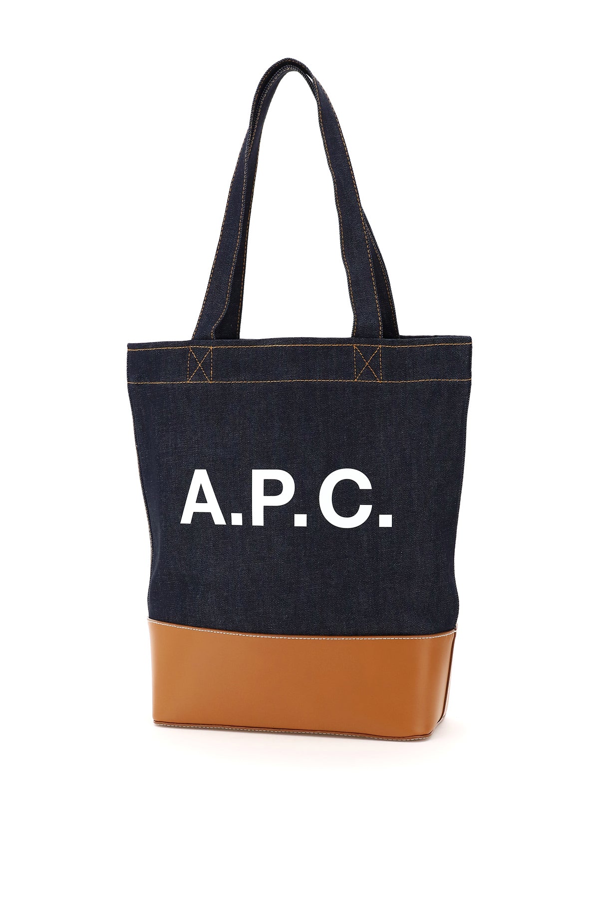 Axel Denim Tote Bag  - Blu