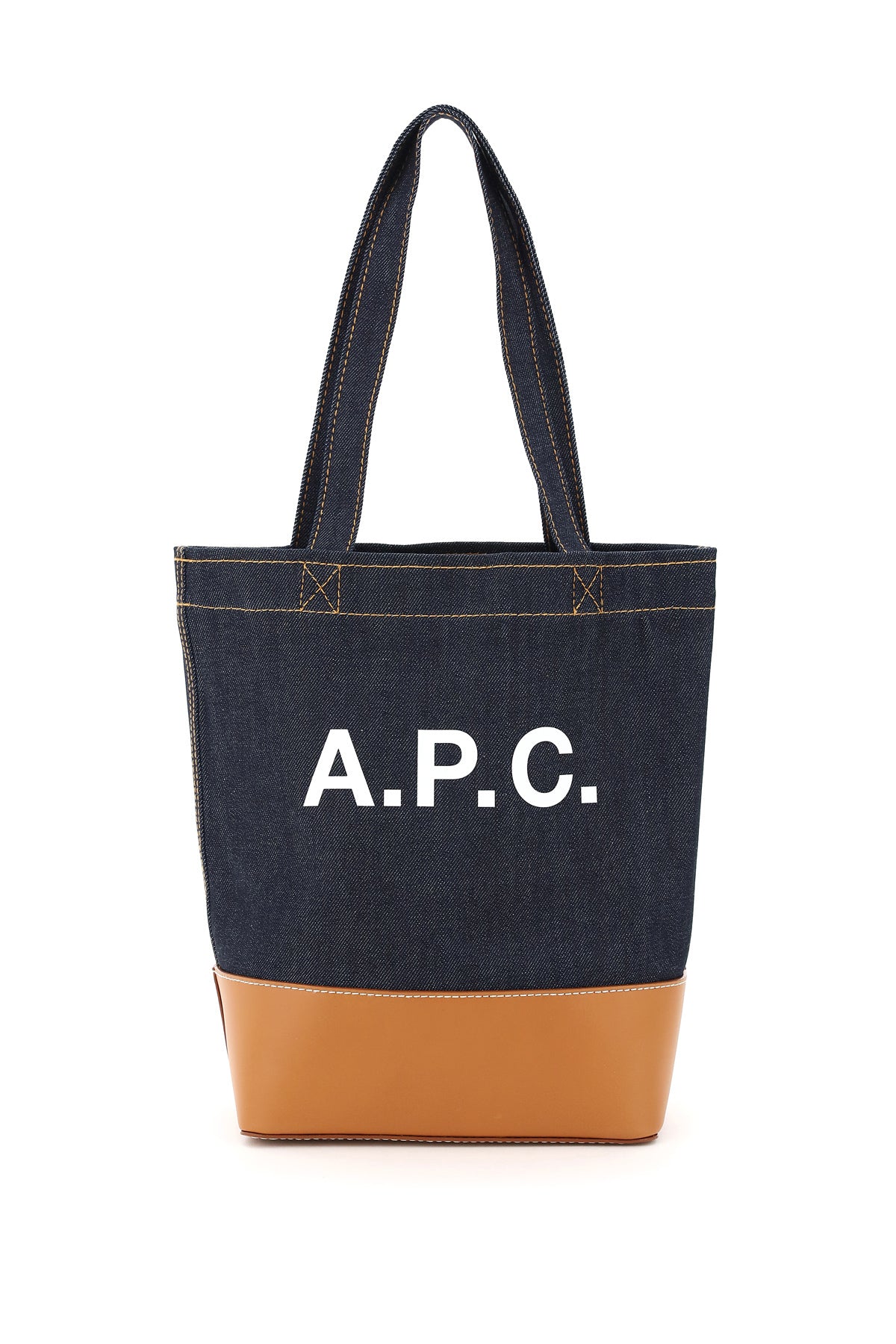 Axel Small Denim Tote Bag  - Blue