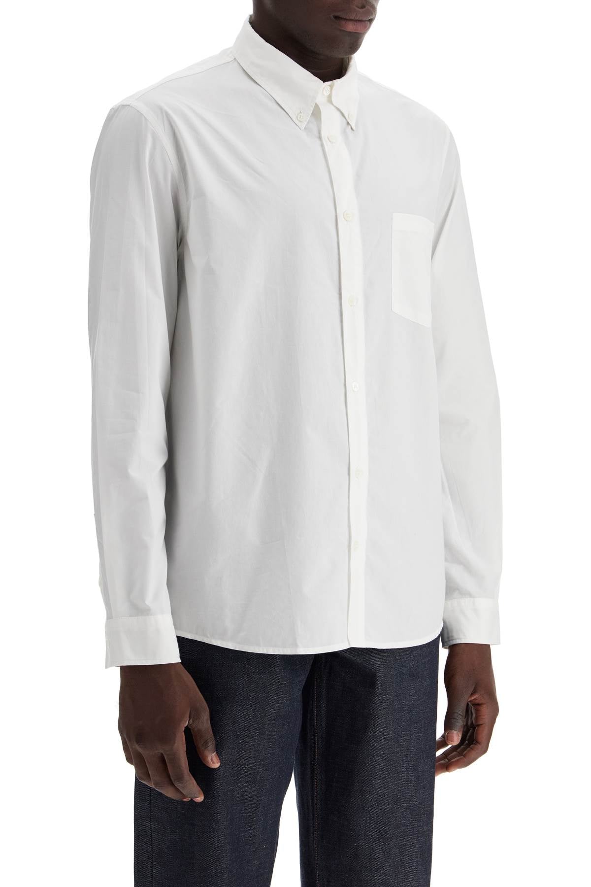 Edouard Button-down Shirt  - White