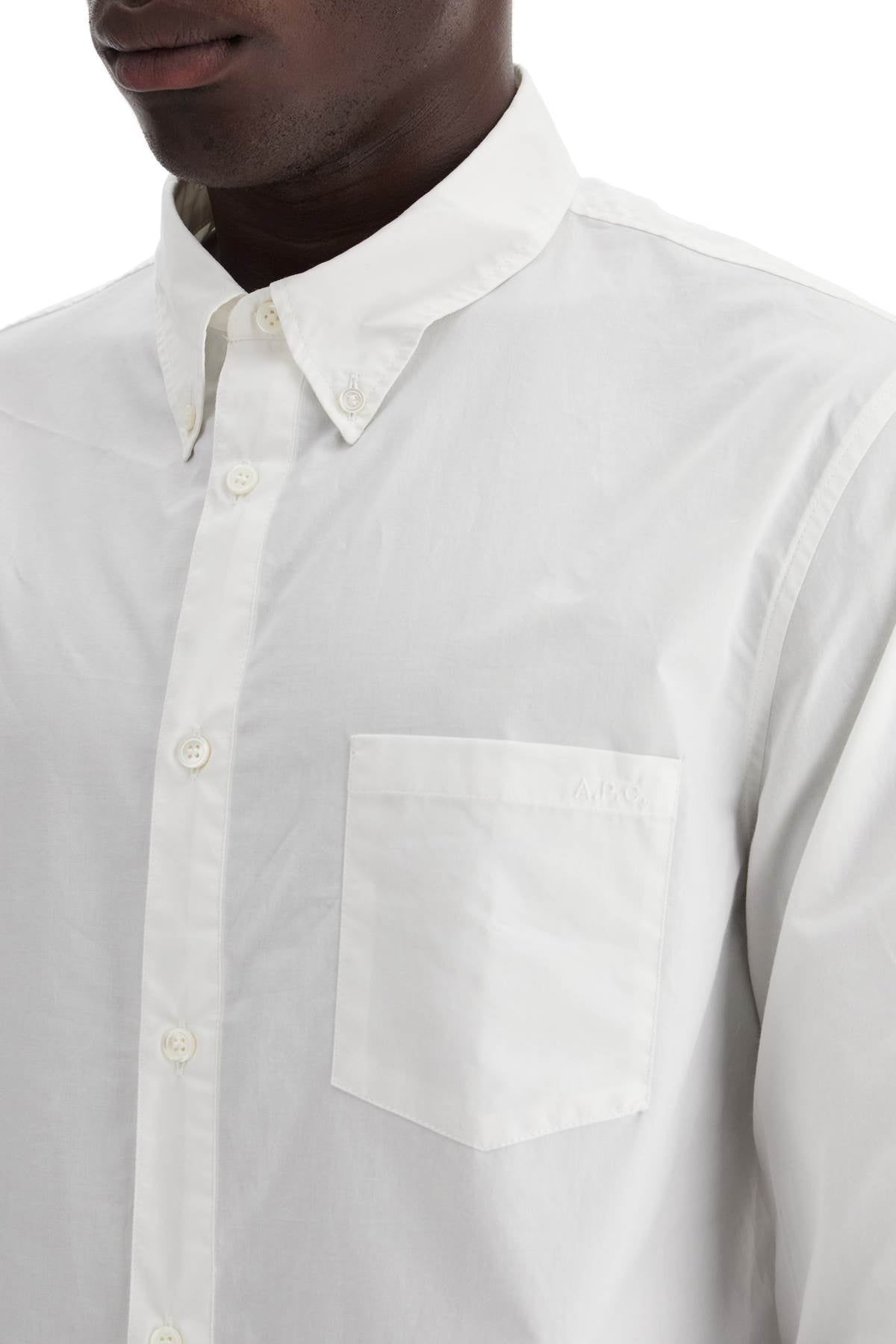 Edouard Button-down Shirt  - White