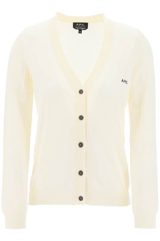 Cotton Bella Cardigan For  - White