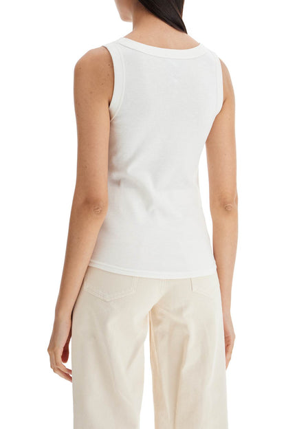 Agathe Tank Top For  - White