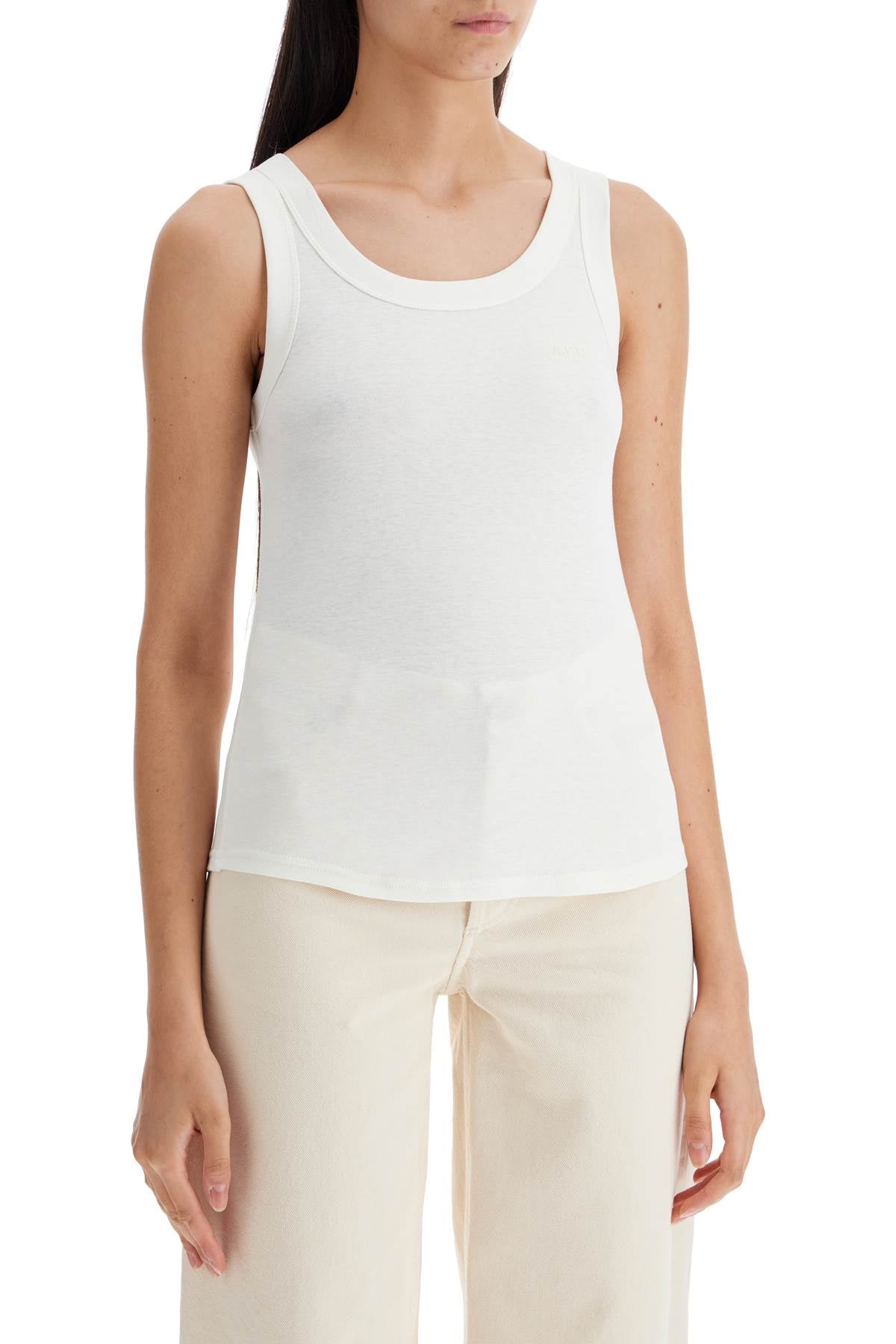 Agathe Tank Top For  - White