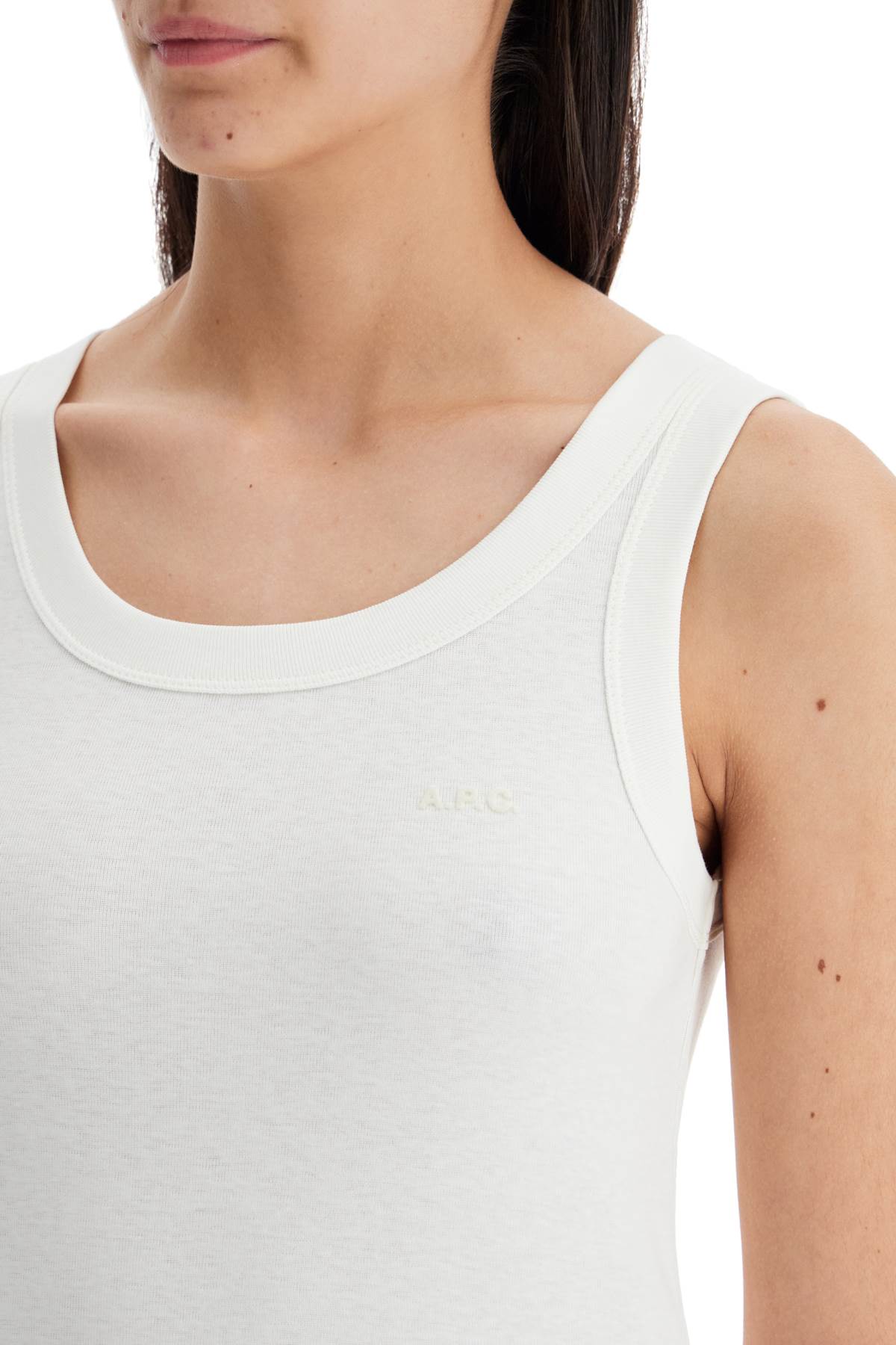 Agathe Tank Top For  - White