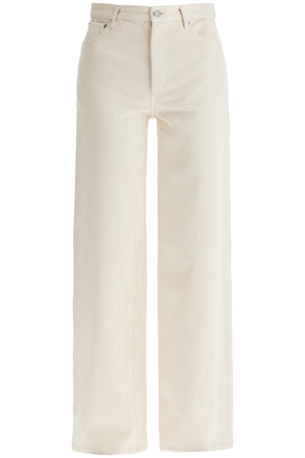 Straight-cut Elisabeth Jeans  - White