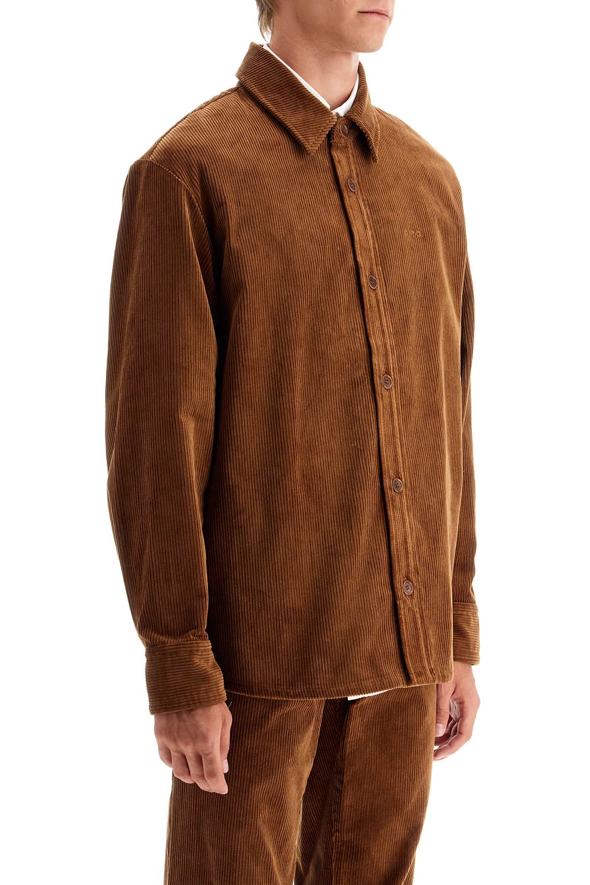 Corduroy Bobby Overs  - Brown