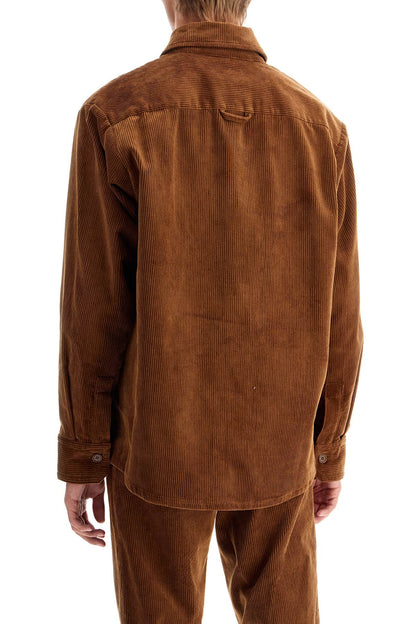 Corduroy Bobby Overs  - Brown