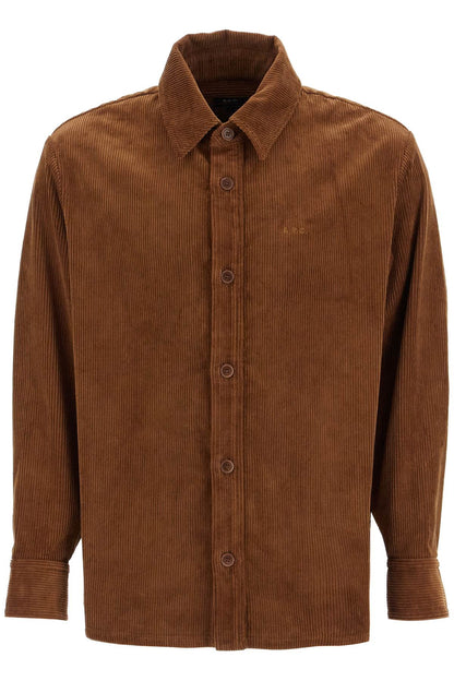 Corduroy Bobby Overs  - Brown