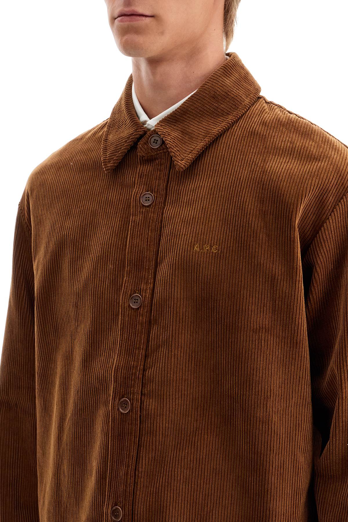 Corduroy Bobby Overs  - Brown