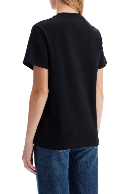 Organic Cotton Rue Madame T-shirt In  - Black