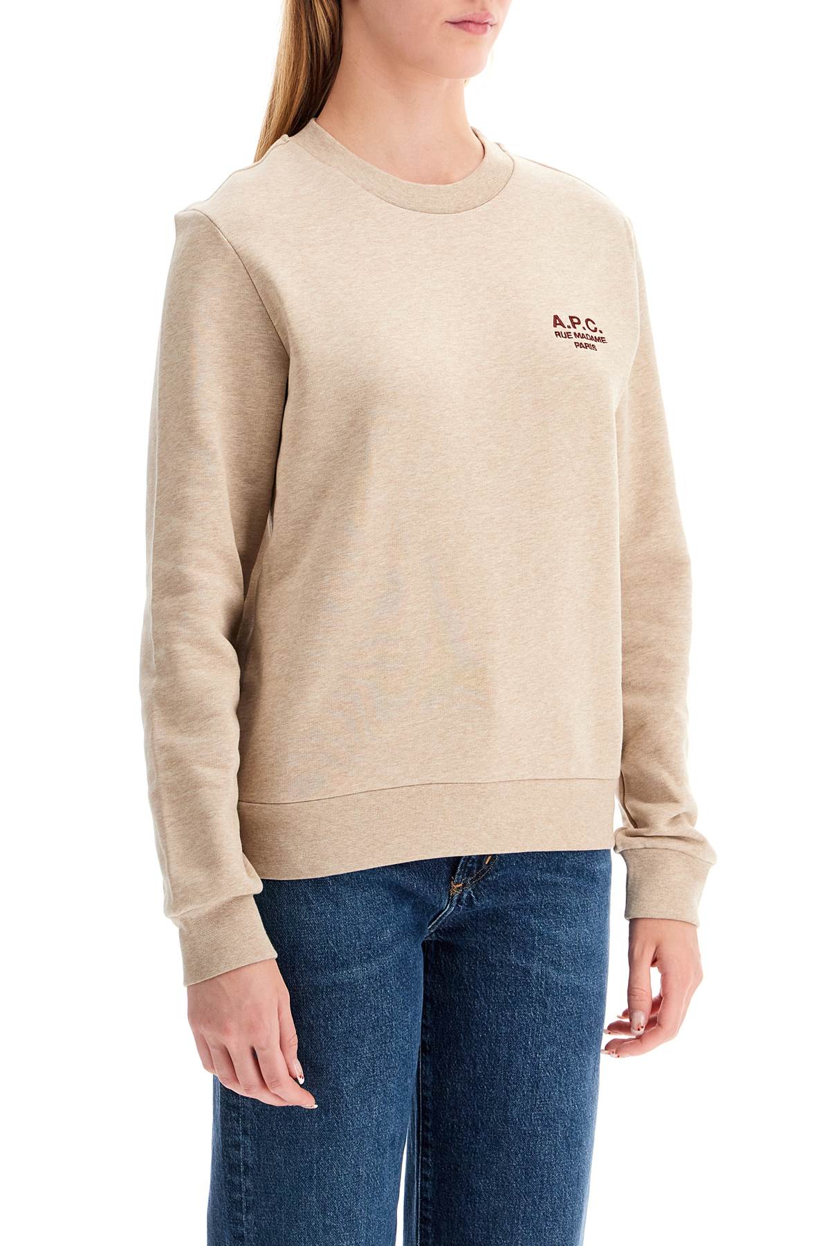 Rue Madame Crewneck Sweat  - Beige