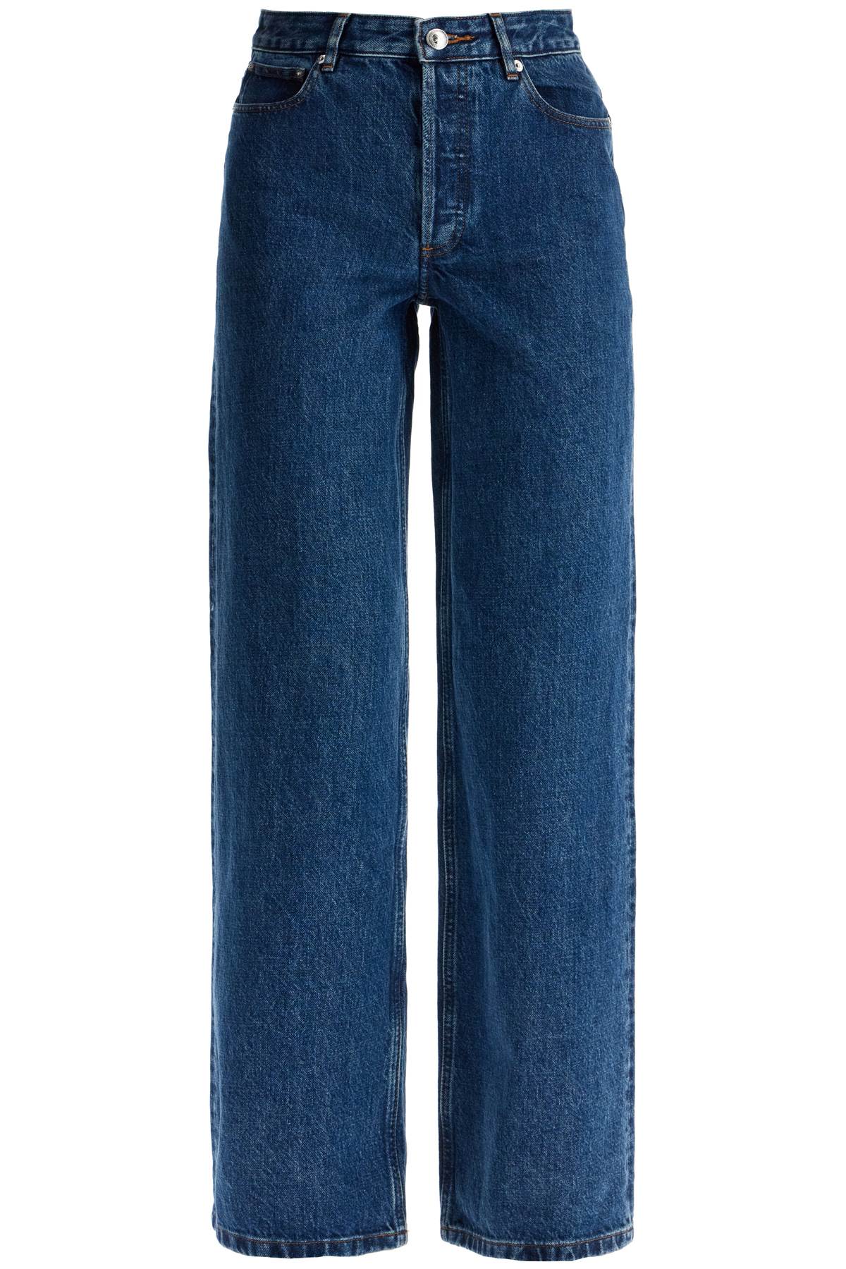 Straight-cut Elisabeth Jeans  - Blue