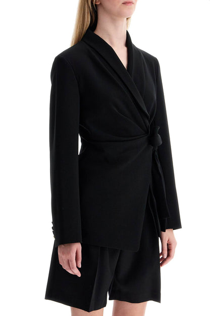 'comma' Robe Jacket  - Black