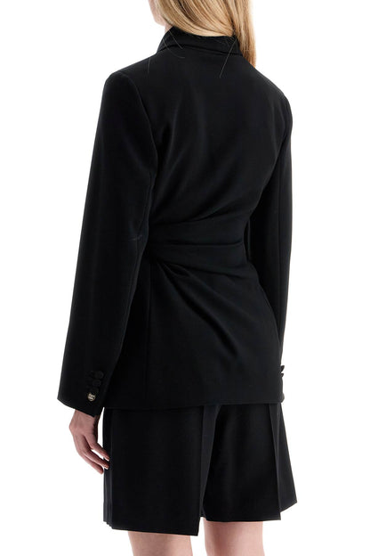 'comma' Robe Jacket  - Black