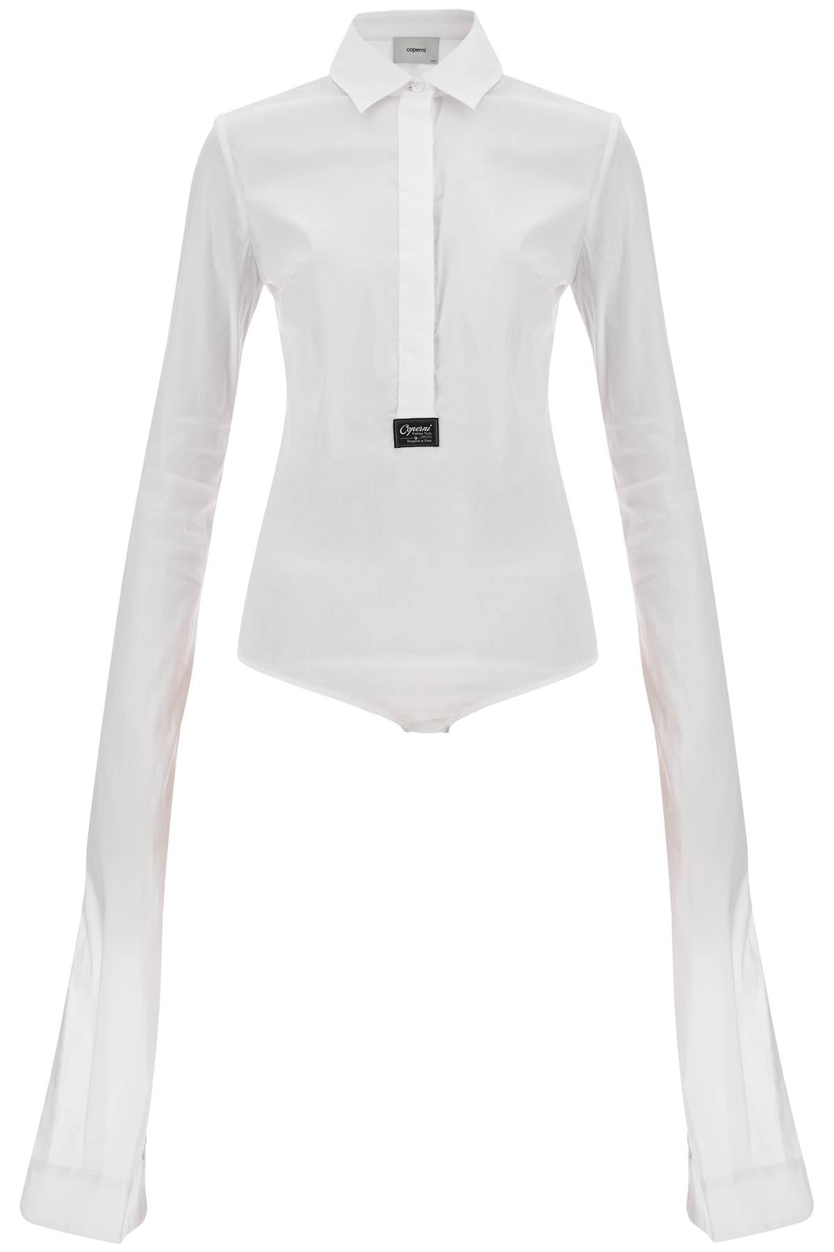 "long-sleeved Bodysuit  - White