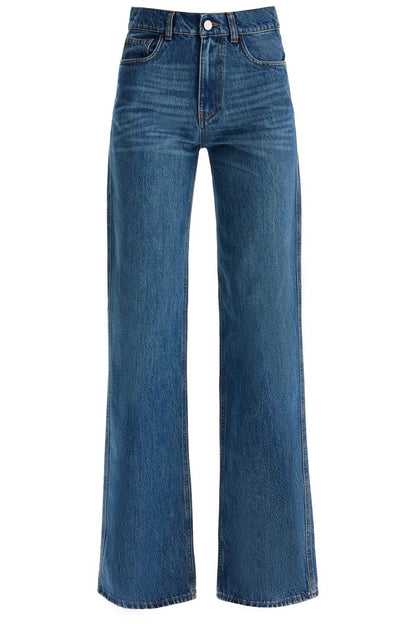 Wide Leg Jeans  - Blue