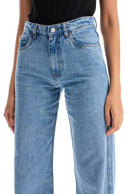 Wide Leg Jeans  - Light Blue