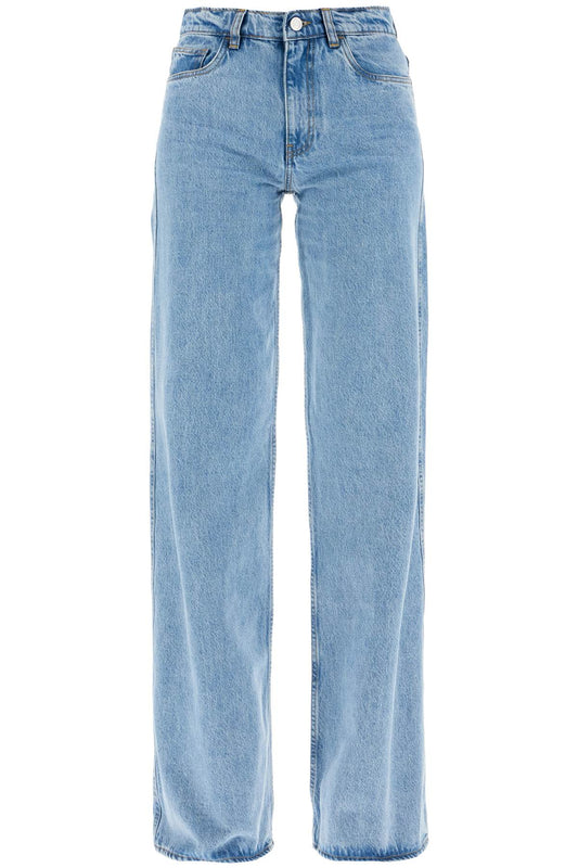 Wide Leg Jeans  - Light Blue