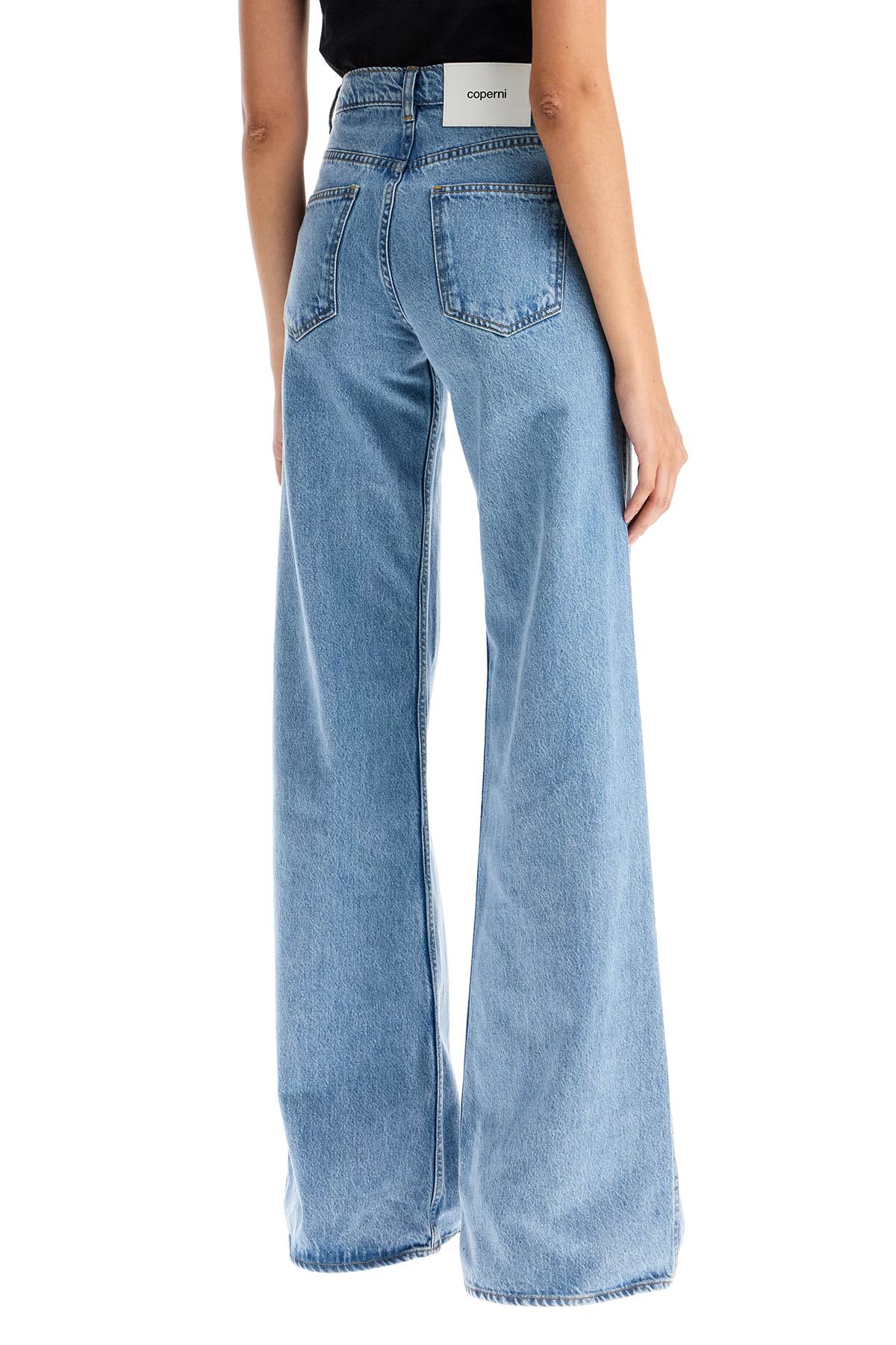 Wide Leg Jeans  - Light Blue