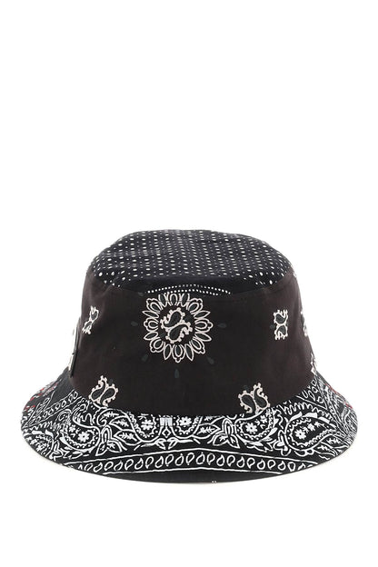 Bandana Bucket Hat  - Black