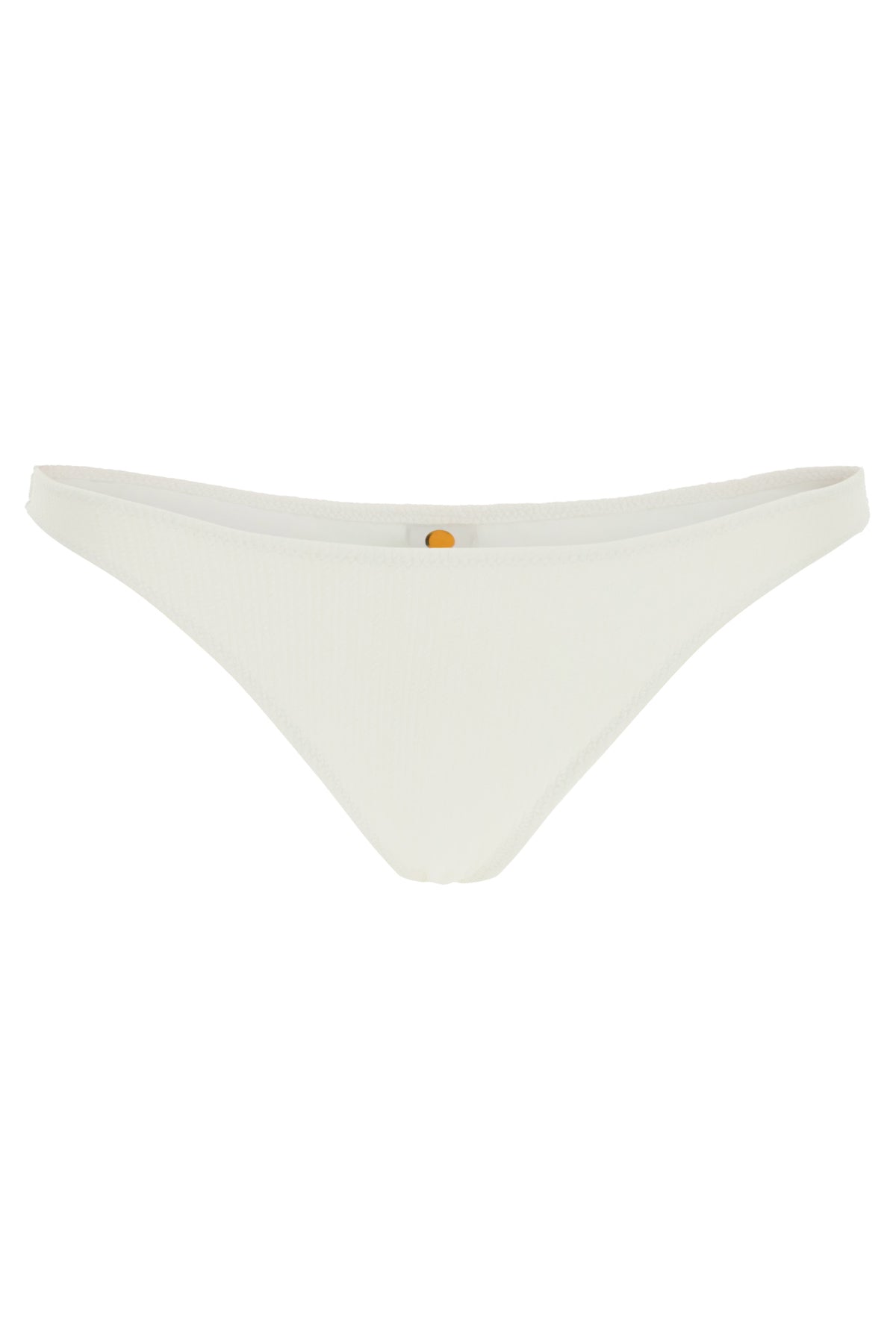 High-waisted Bikini Bottom  - White