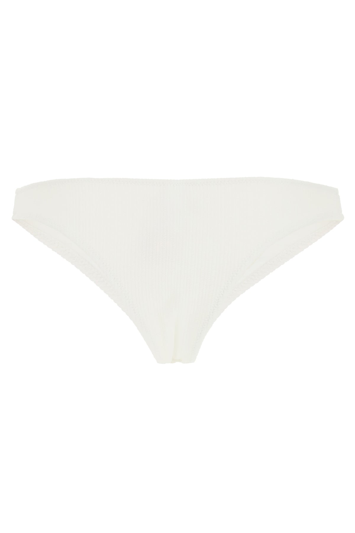 High-waisted Bikini Bottom  - White