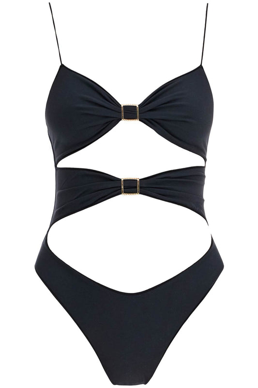 One-piece High Twist Swims  - Black