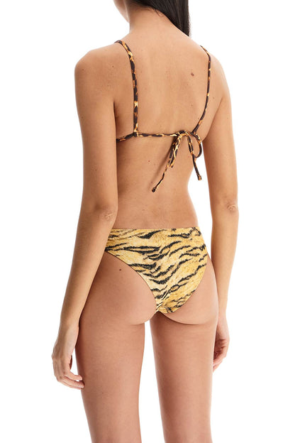 Equator Bikini Top  - Brown