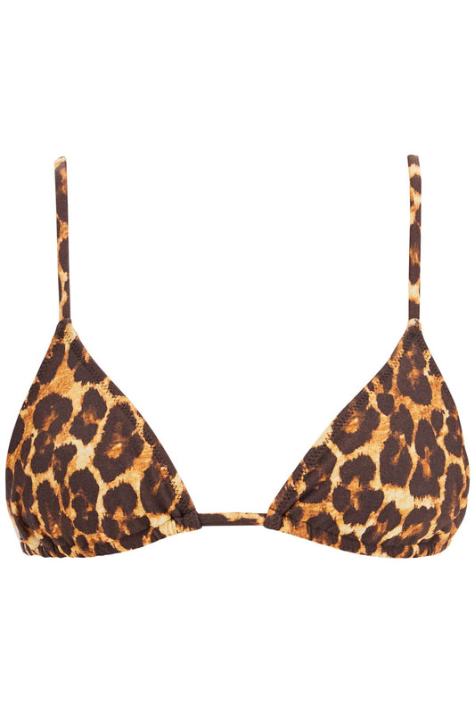 Equator Bikini Top  - Brown