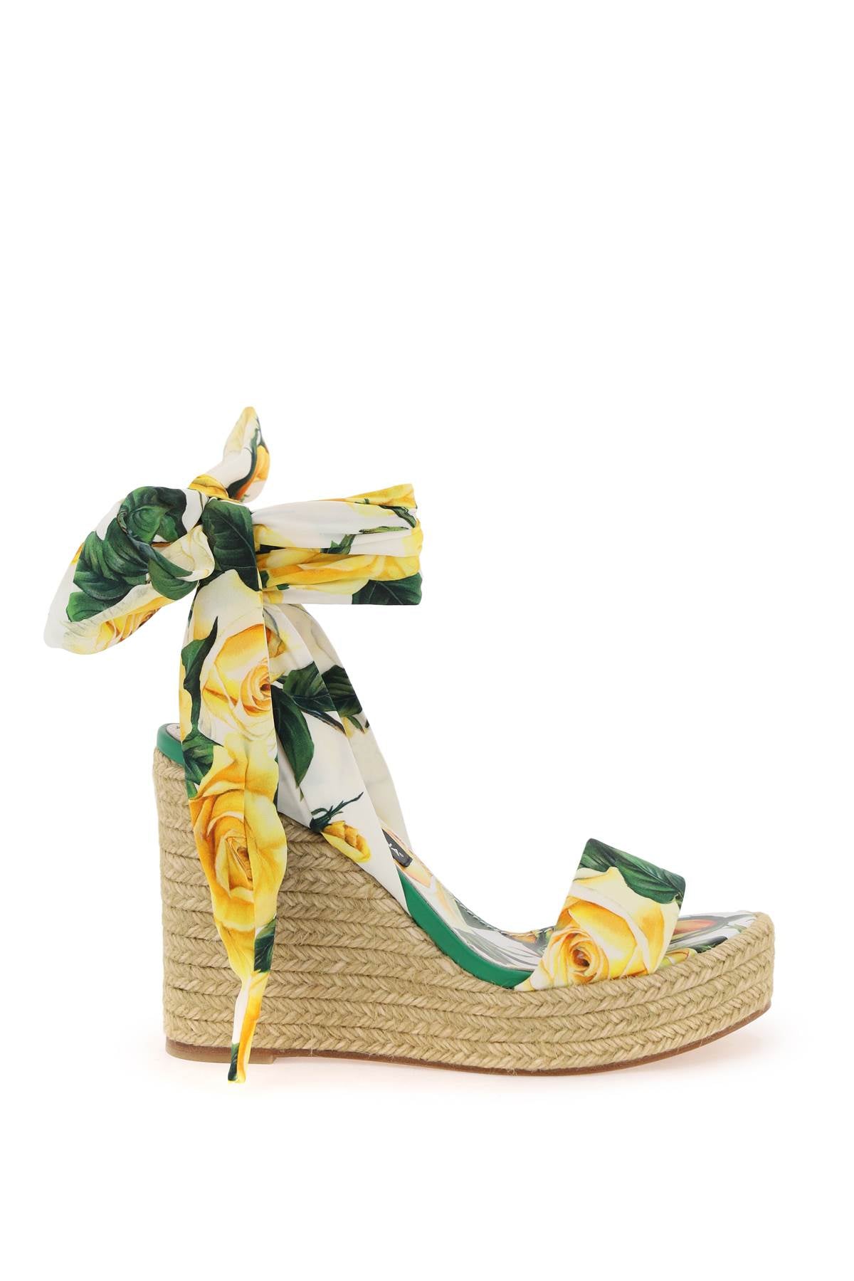 Lolita Wedge Sandals  - Yellow