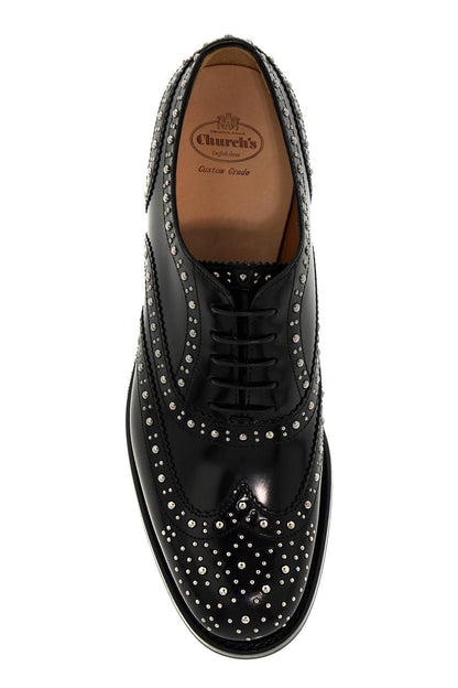 Burwood Met Lace-ups  - Black