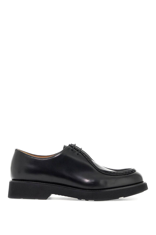 "nelly Brushed Leather Lace-up  - Black