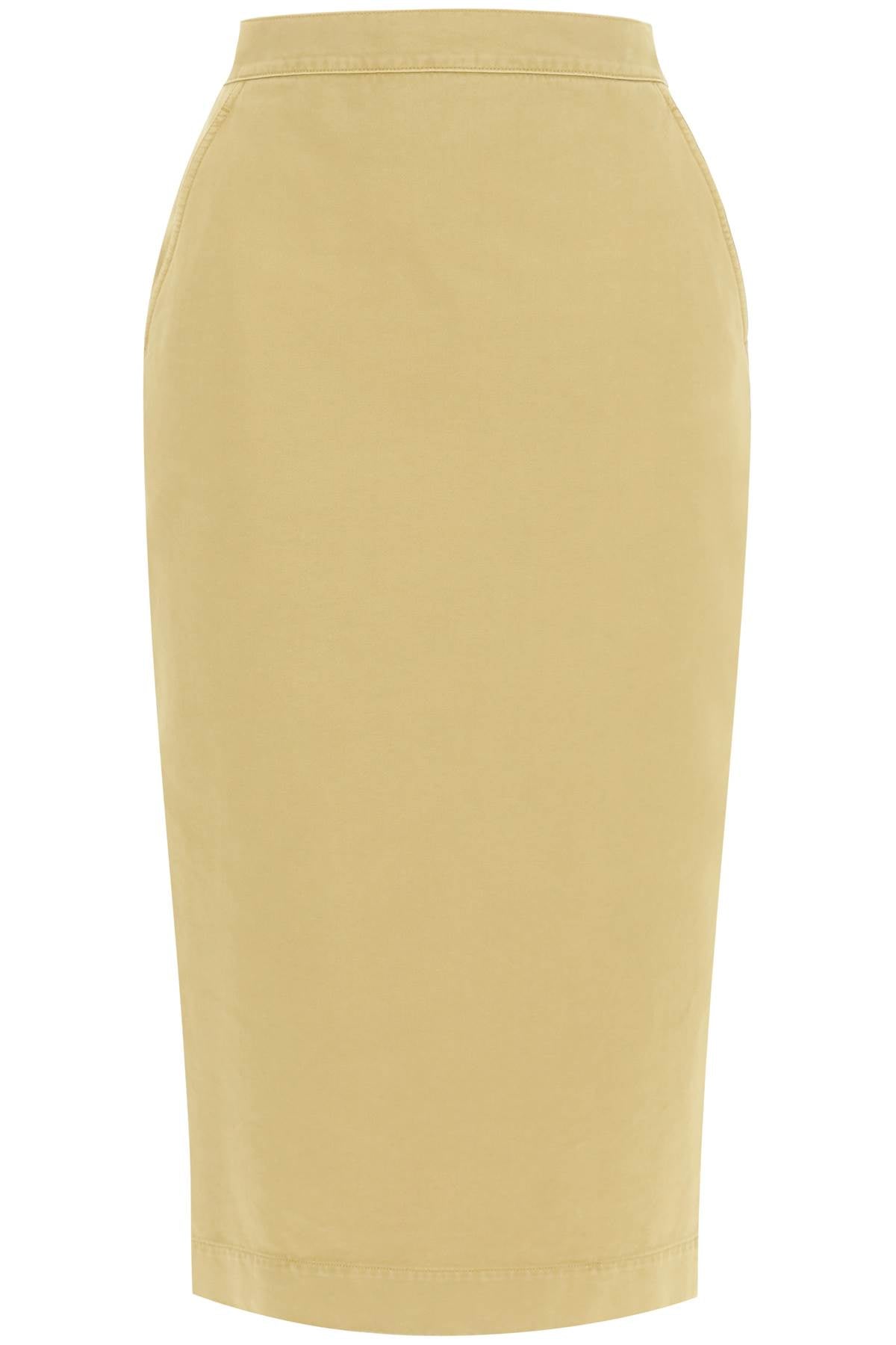 Denver Pencil Skirt  - Yellow