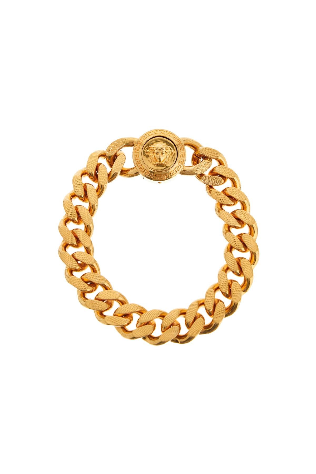 Chain Medusa Bracelet  - Gold