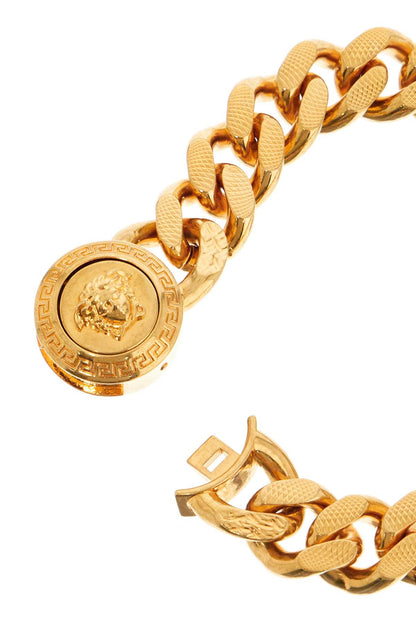 Chain Medusa Bracelet  - Gold