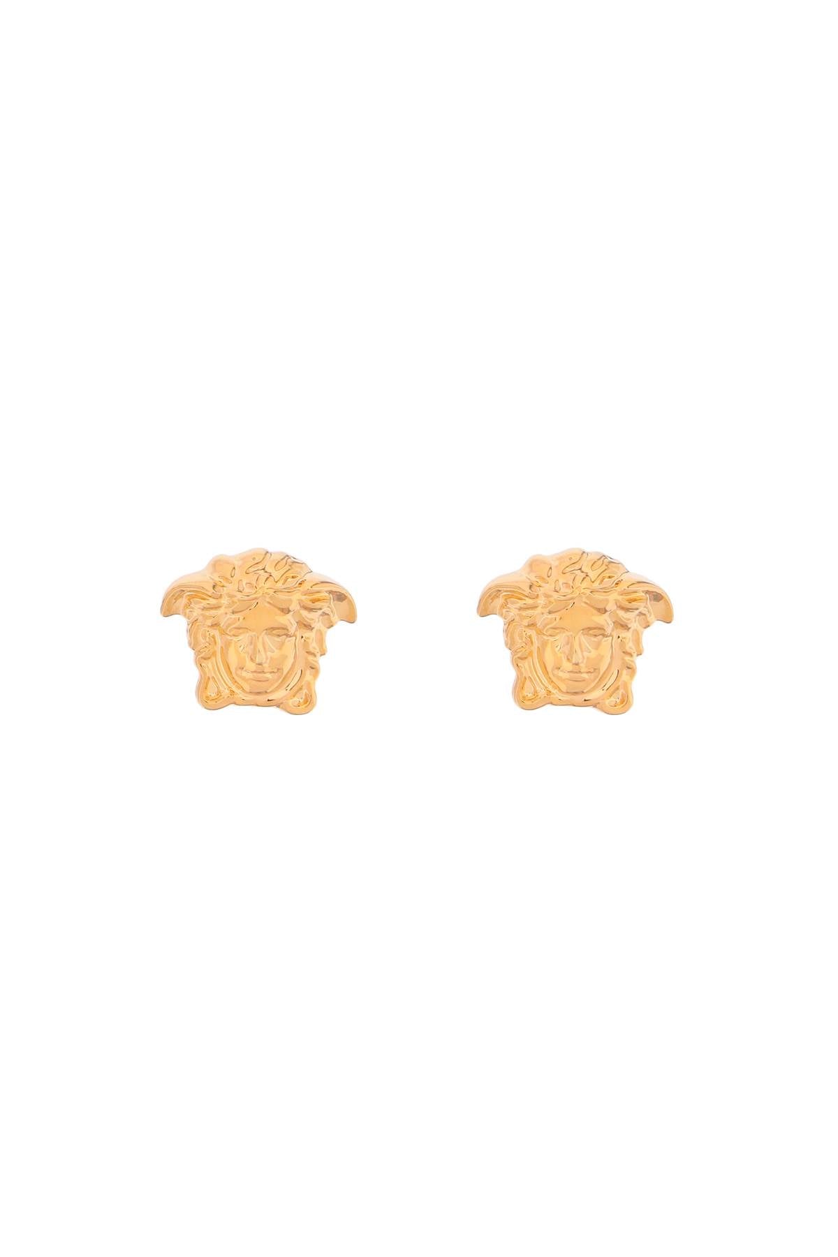 Medusa Head Earrings  - Gold