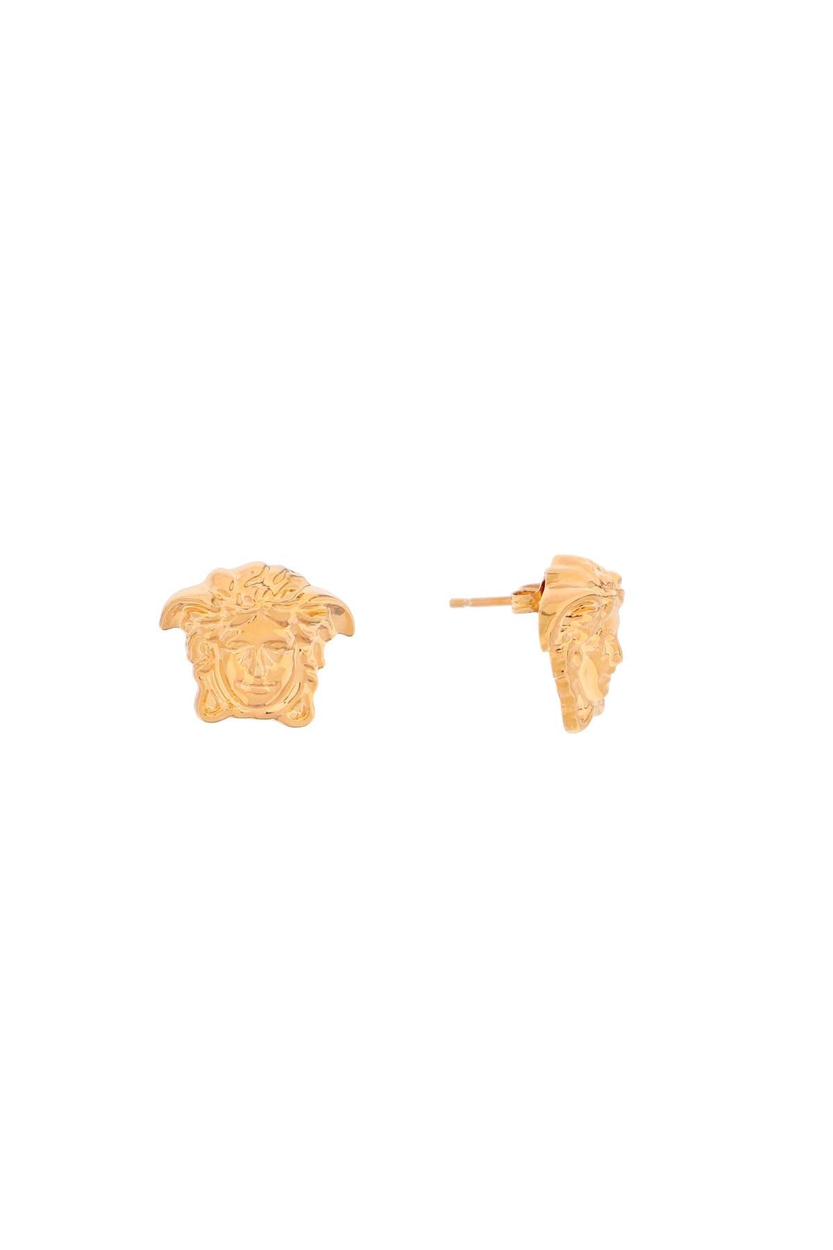 Medusa Head Earrings  - Gold