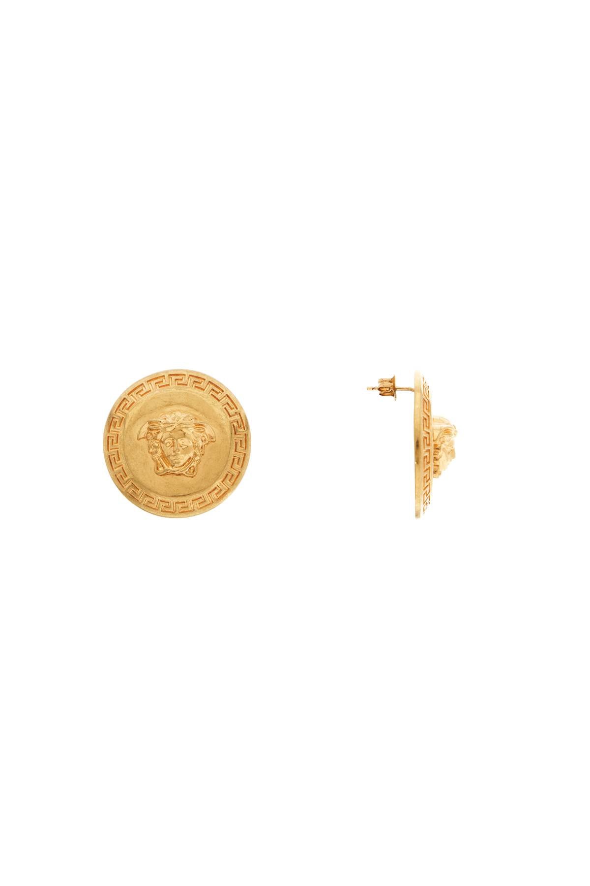 Medusa Tribute Earrings  - Gold