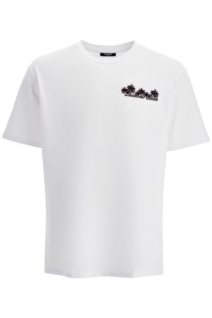 Balmain Club T-shirt  - White