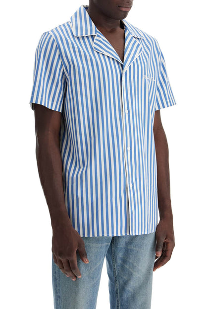 Striped Pajama Shirt For  - White