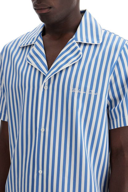 Striped Pajama Shirt For  - White