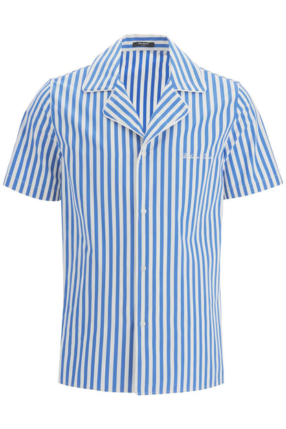 Striped Pajama Shirt For  - White