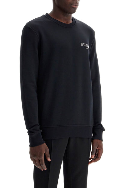 Vintage Balmain Crewneck Sweat  - Black