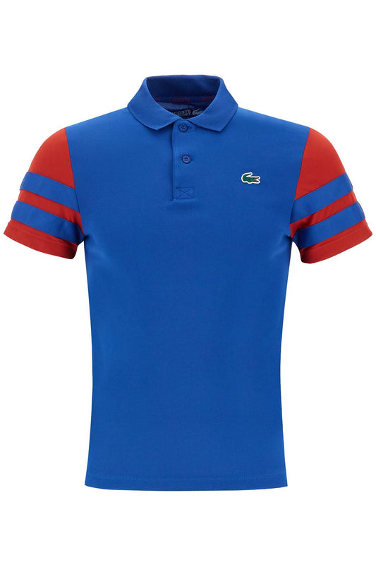 Ultra-dry Color Block Sports Polo  - Blue