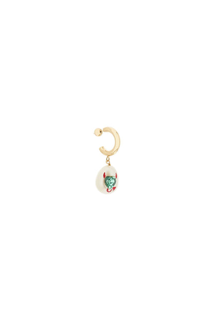 'diablito' Single Earring  - Gold