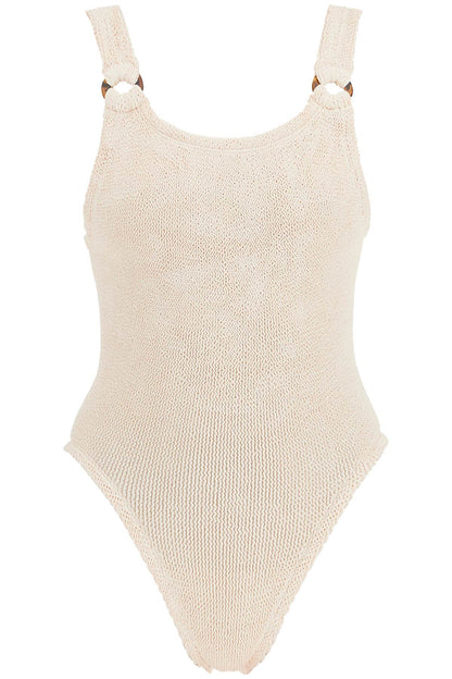 Full-body Domino Swimsuit  - Neutro