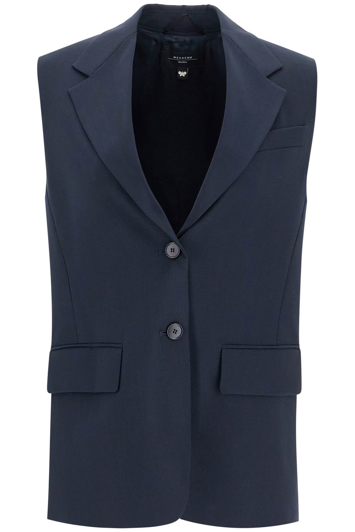 Tailored Women's Vest  - Blue